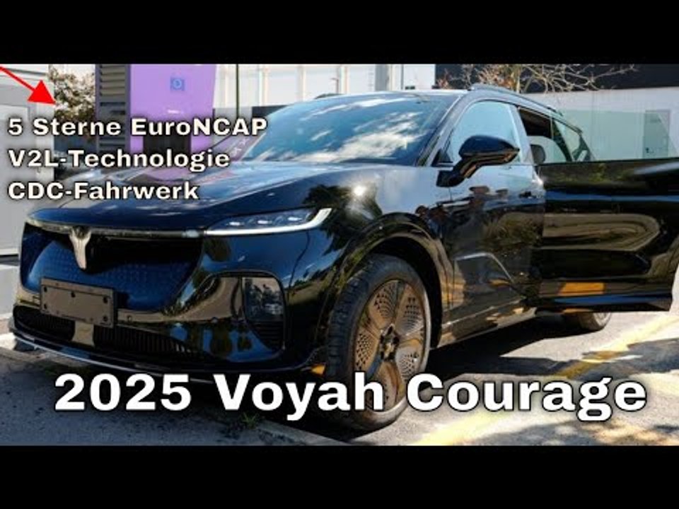 Voyah Courage: Neuer E-SUV mit V2L – Technik & Design-Highlights
