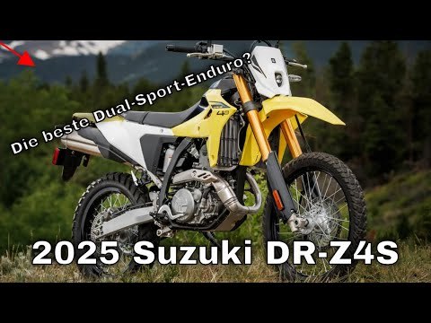 2025 Suzuki DR-Z4S: Die perfekte Enduro für Straße & Offroad!