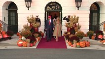 EL VÍDEO de TRUMP celebrando HALOWEEN en la CASA BLANCA que no creerán: miles de MEMES