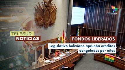 Asamblea de Bolivia aprueba créditos congelados tras victoria electoral de la derecha
