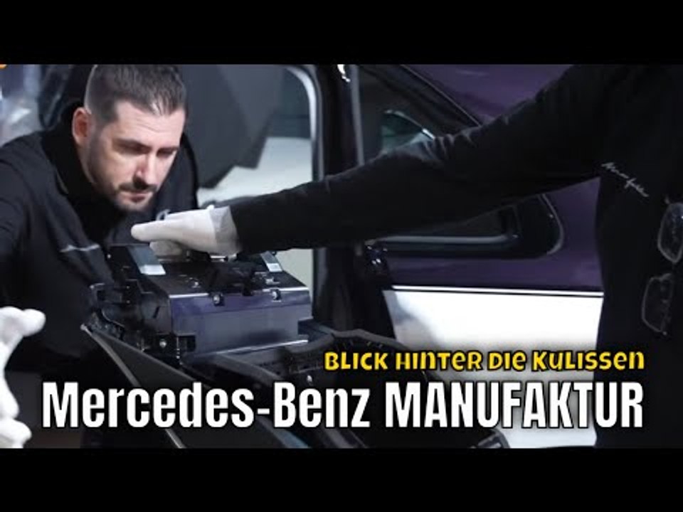 Exklusive Einblick: Mercedes-Benz Manufaktur Studio für Maybach & Co.