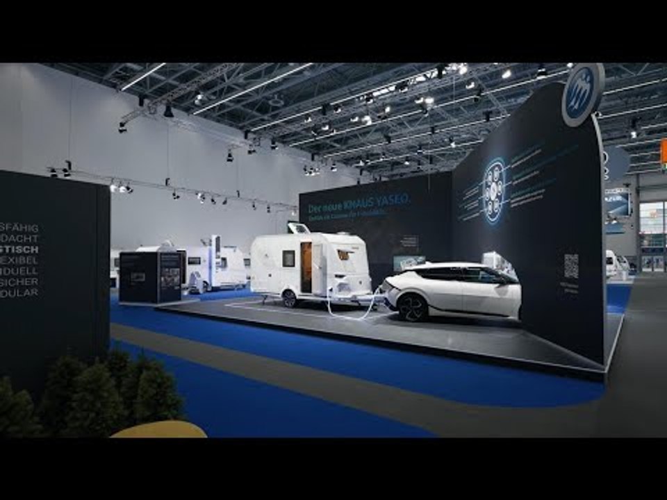 2023 Knaus Yaseo: vollelektrischer Caravan für E-Autos und bis zu fünf Schlafplätze