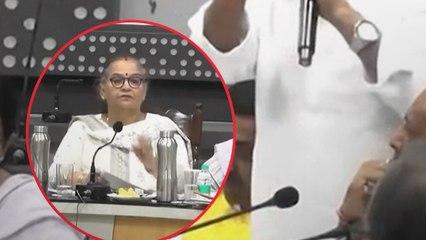 लखनऊ नगर निगम की बैठक में हंगामा