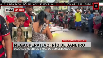 Megaoperativo en Río de Janeiro deja a 121 muertos | Mirada Latinoamericana