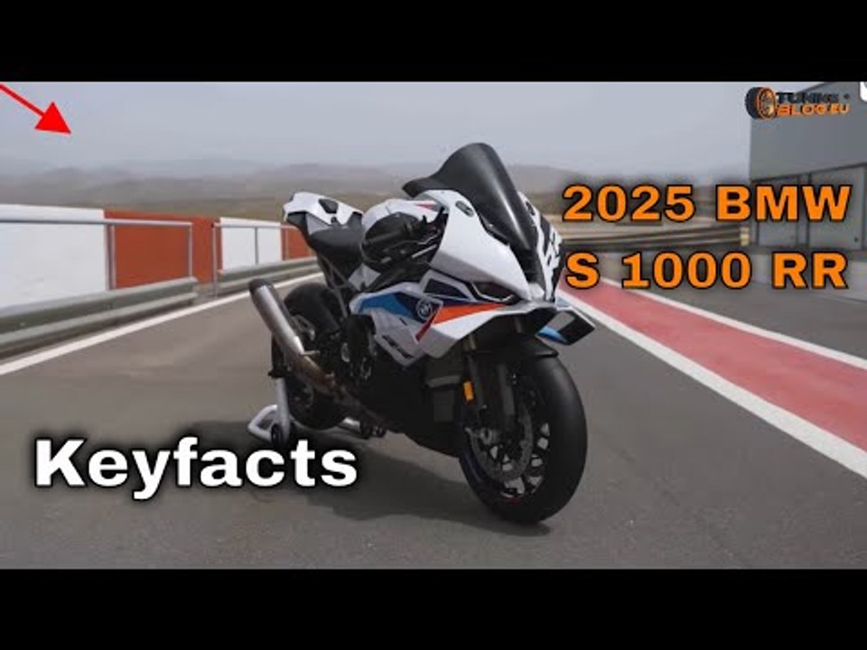 Keyfacts: BMW S 1000 RR (2025): Winglets, Power – Das Rennstrecken-Biest im Check