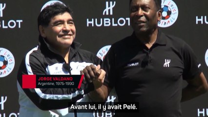 Valdano : "Maradona était le premier véritable showman du football"