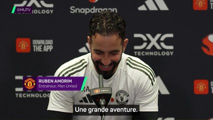 Amorim : "Je veux continuer ici pendant de nombreuses années"