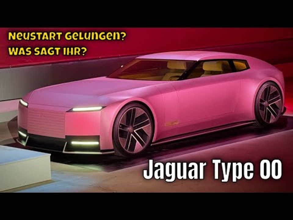 Jaguar Type 00: Luxus trifft E-Revolution | klappt damit der Neustart?