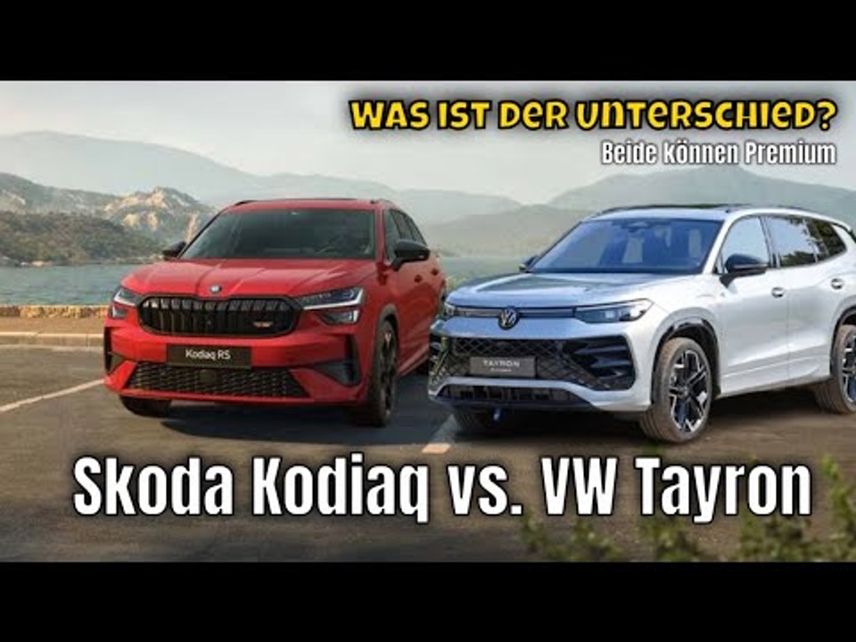 Skoda Kodiaq vs. VW Tayron – Welcher SUV überzeugt? | die Fakten