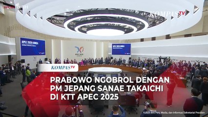 Momen Akrab Presiden Prabowo dan PM Jepang Sanae Takaichi di KTT APEC 2025