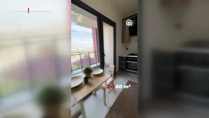 Bakan Kurum, Yüzyılın Konut Projesi'ndeki örnek evleri paylaştı! İşte fiyatlar...