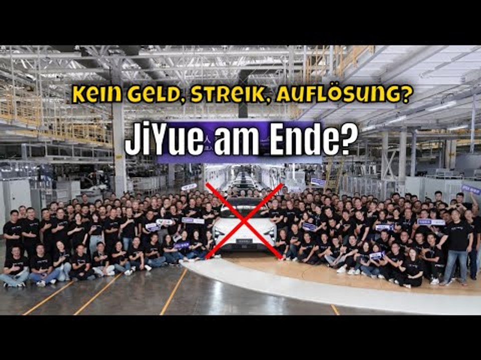 Das ende für jiyue: ist die geely tocher schon aufgelöst? was lief schief?
