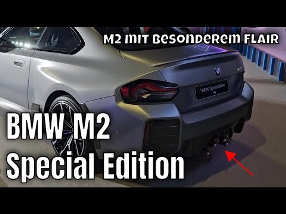 2024 bmw m2 special edition (g87): mit zentralauspuff & carbon | wichtige fakten