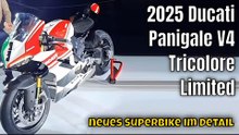 2025 Ducati Panigale V4 Tricolore: Limitierte Power-Ikone vorgestellt