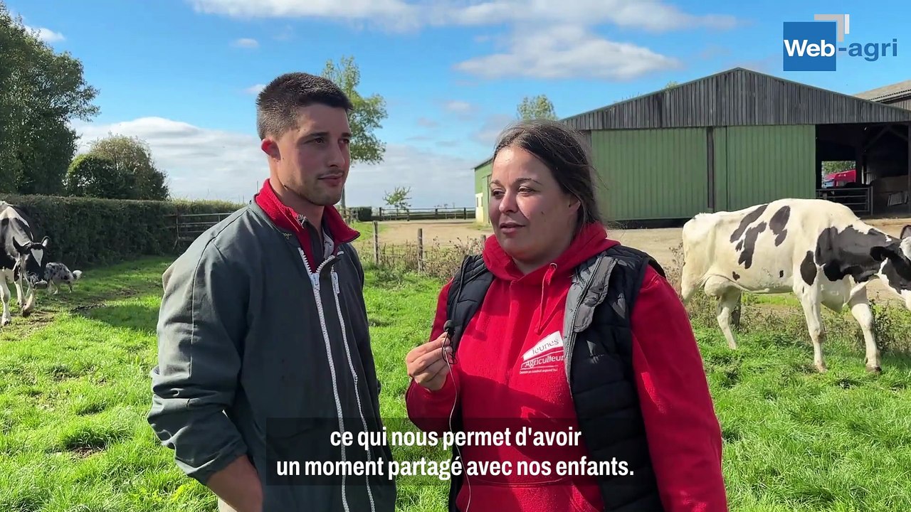 Aline et Kévin Lurson : « S'installer en couple en lait : notre projet de vie »