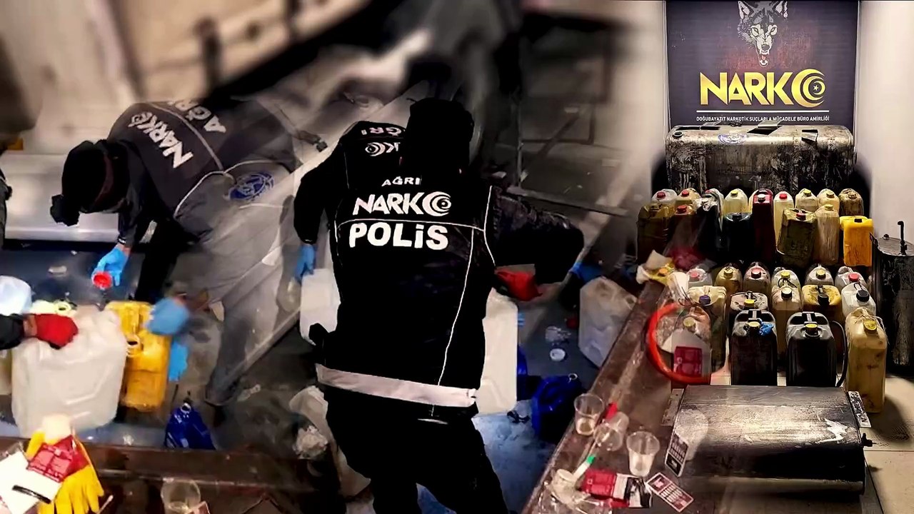 Ağrı’da Dev Operasyon: 761 Kg Metamfetamin Ele Geçirildi
