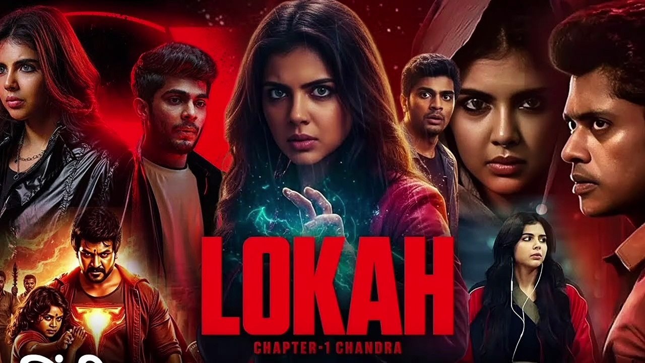 Lokah Chapter 1: Chandra | New South Full HD Movie Hindi Dubbed 2025 |  Kalyani Priyadarshan, Naslen