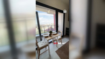 Bakan Kurum paylaştı! İşte örnek daireler