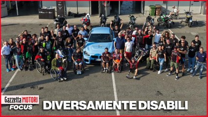 Bmw, l'inclusione scende in pista: i corsi di guida a Cervesina con la Diversamente Disabili Onlus