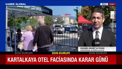 "Müvekkilim gerizekalı" sözleri damga vurmuştu! Grand Kartal Otel yangını davasının üçüncü duruşması başladı