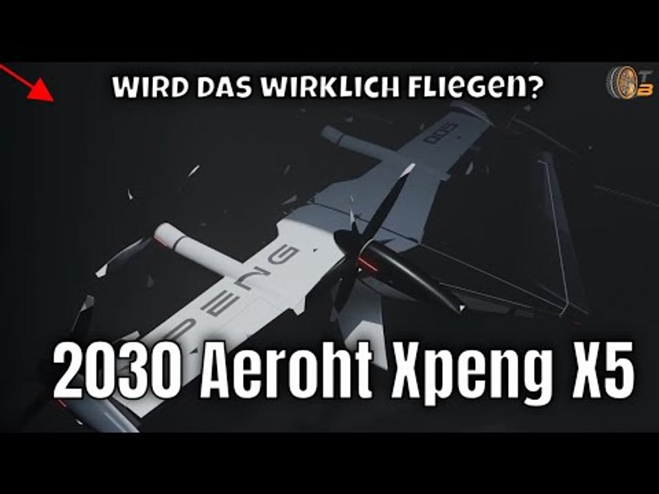 Aeroht Xpeng X5: Elektrisches Flugtaxi mit 360 km/h | die ersten Fakten