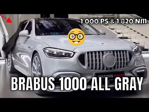2024 BRABUS 1000 ALL GRAY: ultimative Luxus-Limo mit 1.000 PS | wichtige Fakten