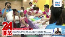 Kapusong Totoo - Tulong medikal sa mga batang may cancer; at food packs sa mga naapektuhan ng Bagyong Ramil sa Capiz | 24 Oras