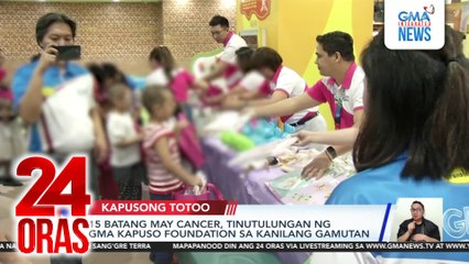 Kapusong Totoo - Tulong medikal sa mga batang may cancer; at food packs sa mga naapektuhan ng Bagyong Ramil sa Capiz | 24 Oras