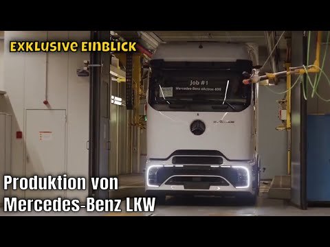 2025 Mercedes-Benz Actros L & eActros 600: Walkaround, Fertigung, Erklärung mit Frederik Neises