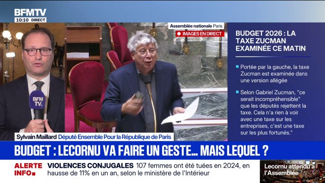 Taxe Zucman: L'effort demandé dans ce budget est trop important , estime Sylvain Maillard, député Ensemble