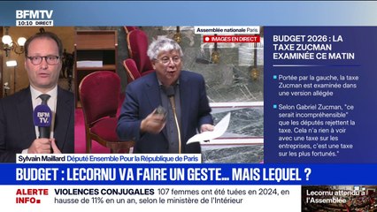 Taxe Zucman: "L'effort demandé dans ce budget est trop important", estime Sylvain Maillard, député Ensemble