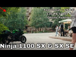 Kawasaki Ninja 1100 SX & SE (2025) – Mehr Drehmoment, weniger PS, mehr Fahrbarkeit
