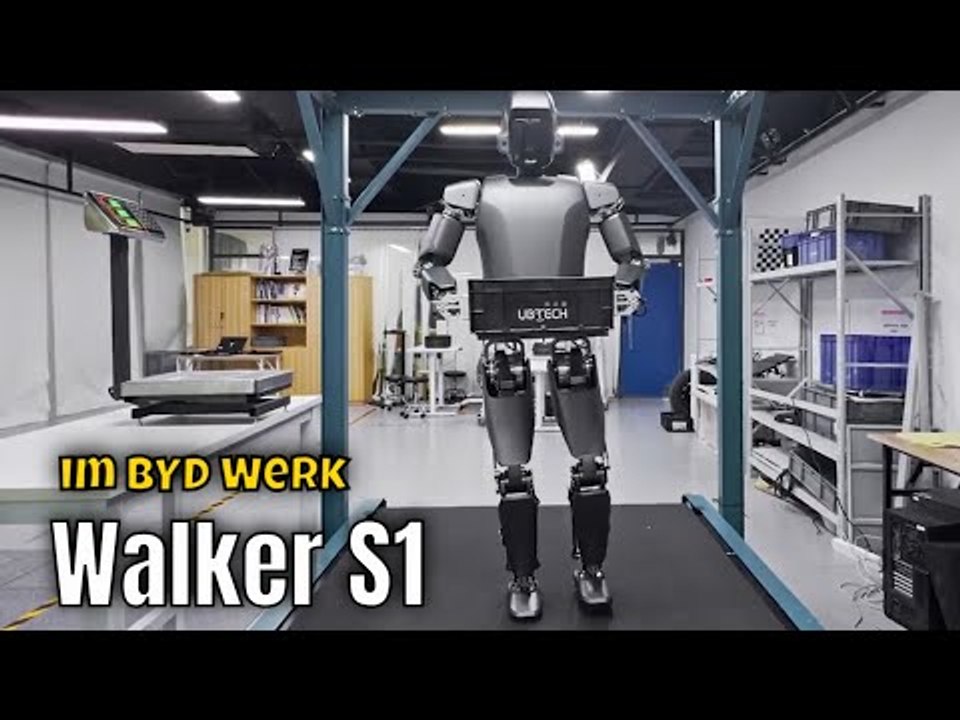 UBTECH Robotics Walker S1 arbeitet im BYD WerK: ein humanoider Roboter, der alles verändert?