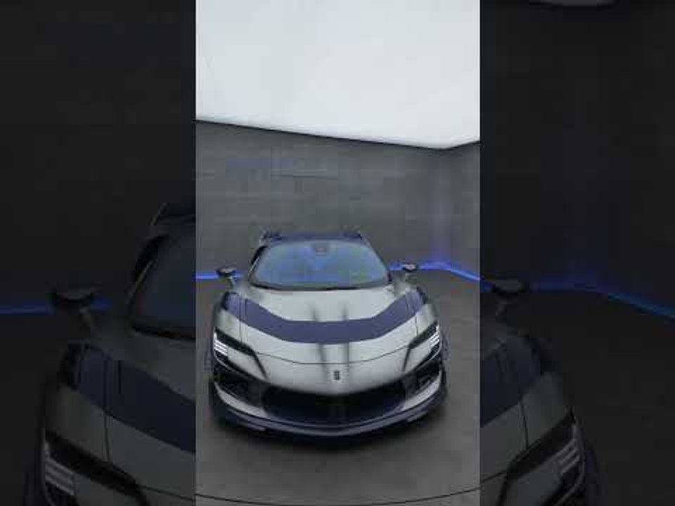 Mansory f9xx spider: 1.100 ps ferrari sf90 in silberblau – unikat enthüllt!