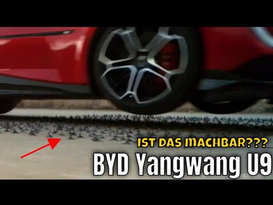 2025 BYD Yangwang U9: Springt der Supersportler über Spikes und Schlaglöcher?