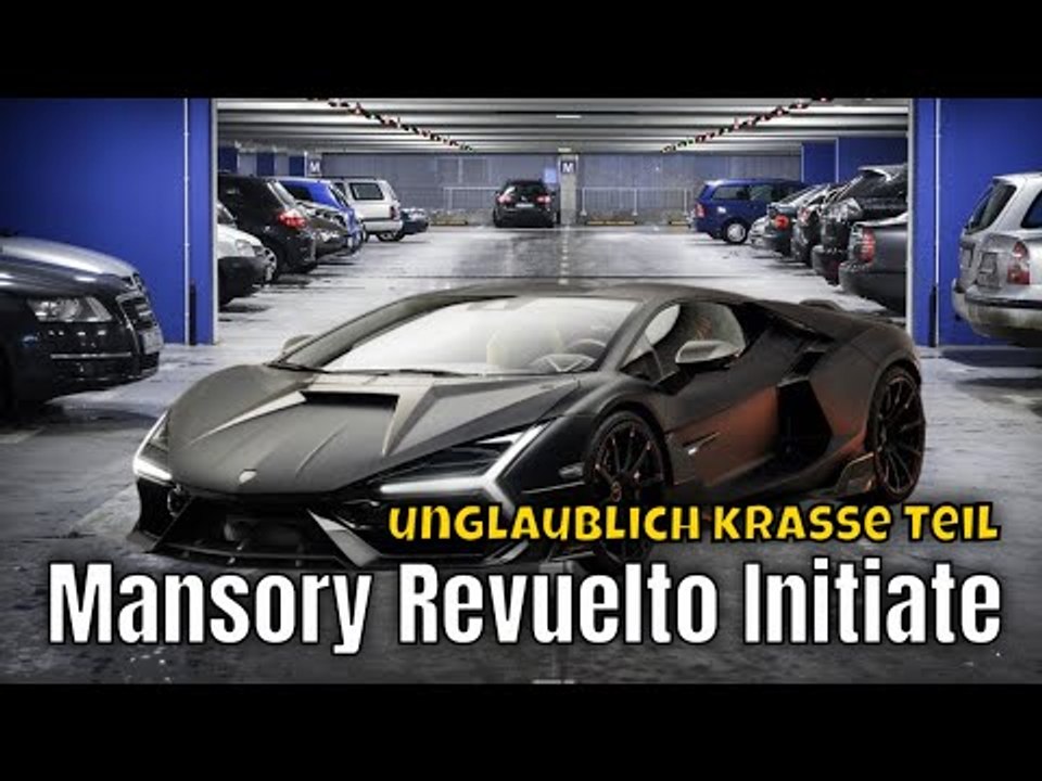 2025 Lamborghini Revuelto als "Mansory Initiate" mit 1.070 PS & Carbon-Bodykit