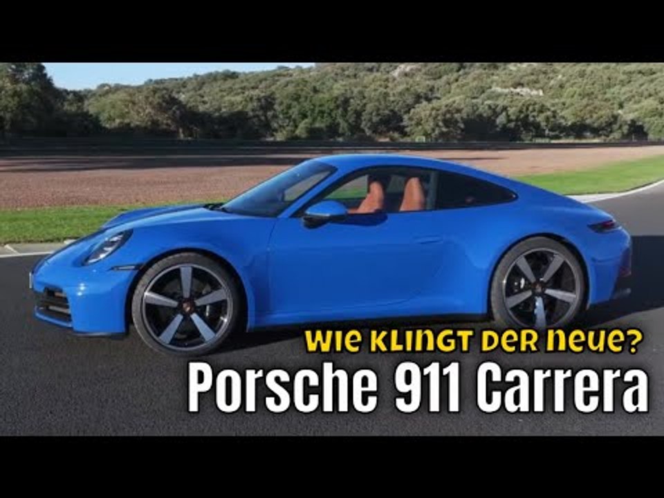 2025 Porsche 911 Carrera in Lugano Blue (992.2) – Design, Sound & Testfahrt