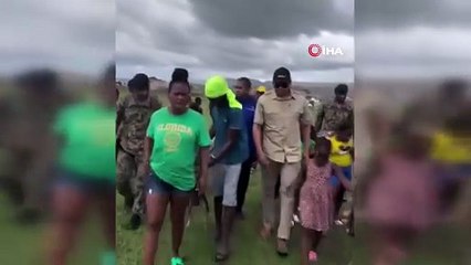 Felaketin adı Melissa! Şimdiye kadarki en şiddetli kasırga yıkıp geçiyor