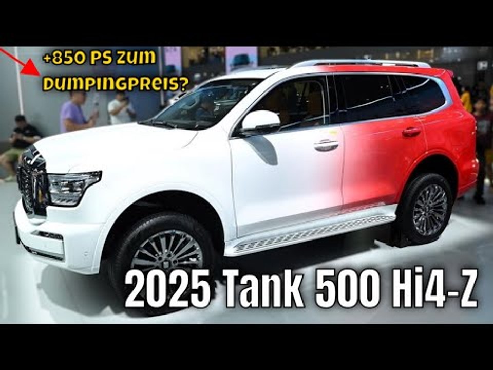 2025 Tank 500 Hi4-Z: irres 864 PS Hybrid-SUV zum Hammerpreis | die Fakten