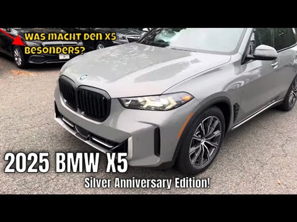 25 jahre bmw x5: die silver anniversary edition des g05 im detail | die fakten