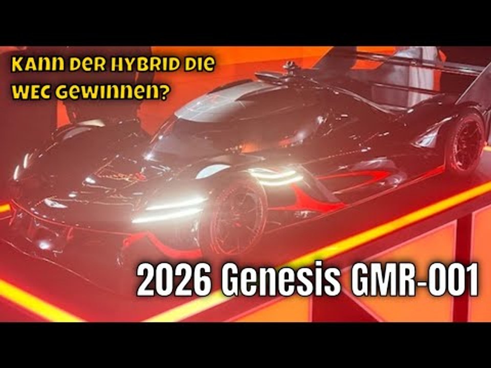 2026 Genesis GMR-001: neuer LMDh-Racer für die WEC | alle Fakten