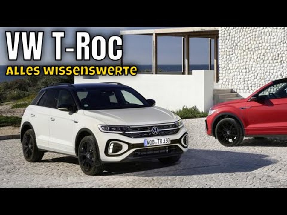 VW T-Roc im Detail: Was kann das Kompakt-SUV als R, R-Line, Cabrio & Co.?