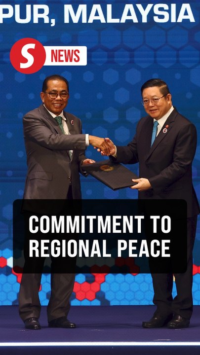 ADMM ends with strong call for regional peace and unity