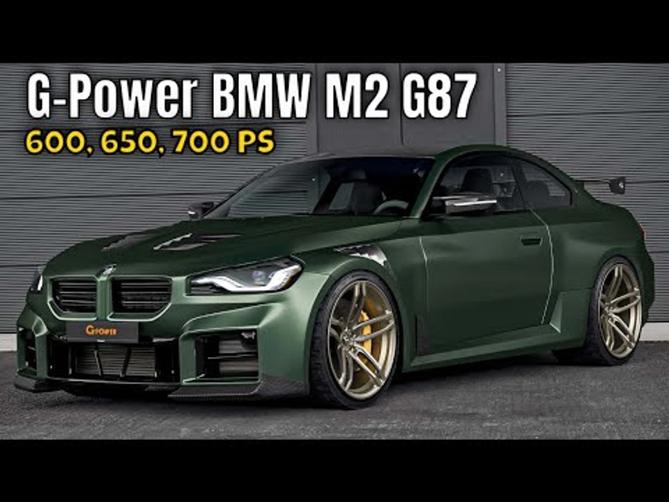 2025 bmw m2 (g87): satte 700 ps und krasse optik-mods dank g-power tuning