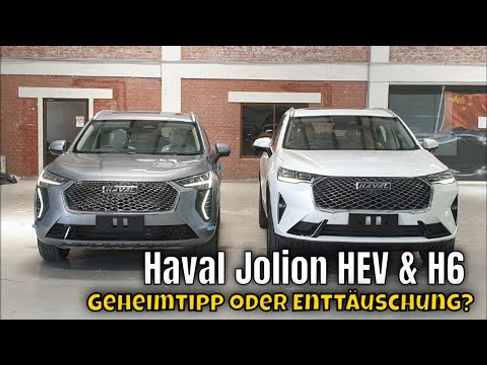 2024 Haval Jolion HEV & H6 von Great Wall: Die SUVs aus China im Check!