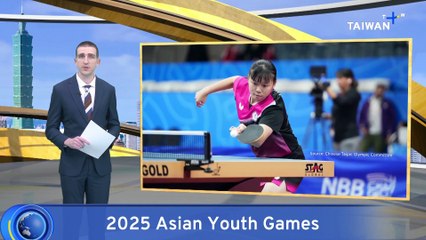 Taiwan Wins Bronze in Table Tennis at 2025 Asian Youth Games