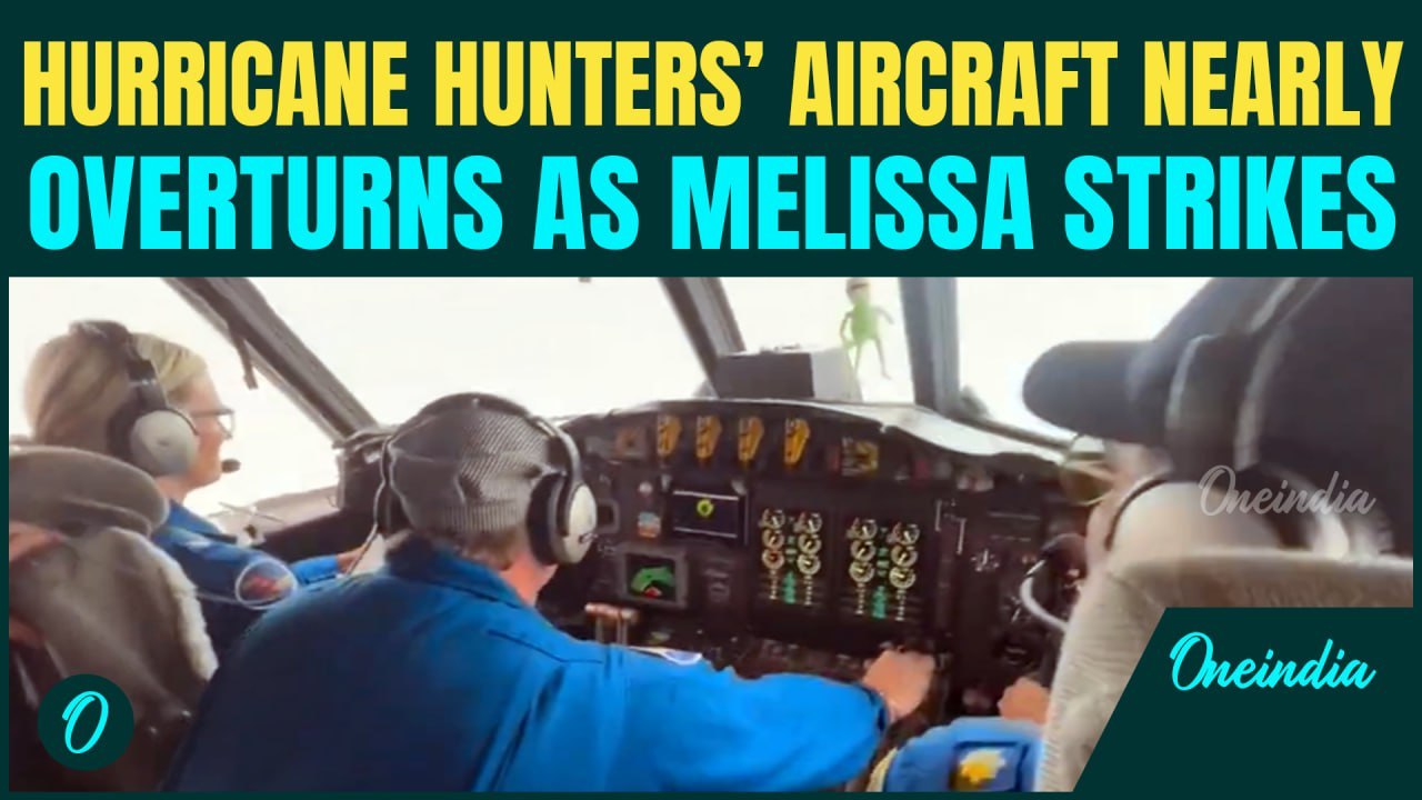Hurricane Melissa Most Shocking Video: NOAA Hun...