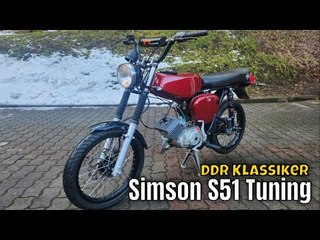 DDR Simson S51 als Tuning-Restomod – Der perfekte Mix aus Nostalgie und Hightech