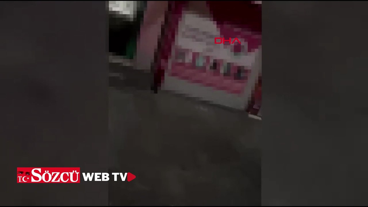 Kağıthane'de dürücümcüye 'intikam saldırısı' kamerada; polis suçüstü yakaladı