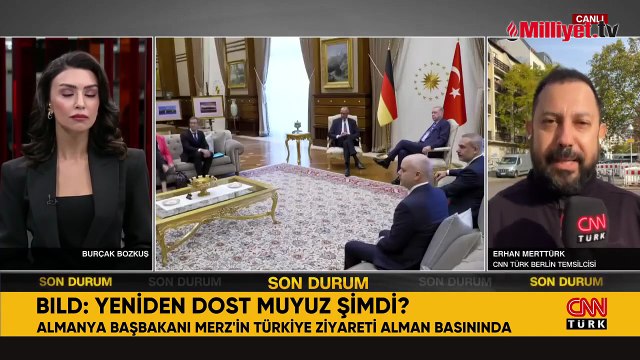Almanya Şansölyesi Merz'in Türkiye ziyareti Alman basınında! 'Şimdi tekrar dost mu olduk?'